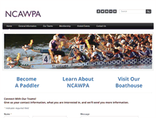Tablet Screenshot of ncawpa.org